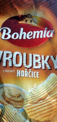 Vroubky s příchutí hořčice