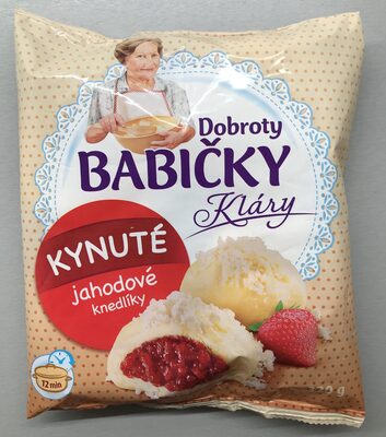 Kynuté jahodové knedlíky