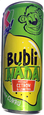 Bublináda citron limetka front packaging