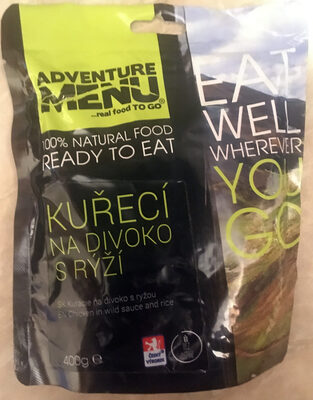 Kuřecí na divoko s rýží