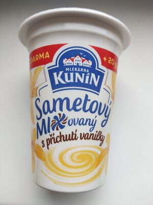 Sametový mixovaný s příchutí vanilky