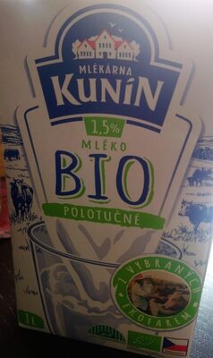 Mléko BIO Plnotučné 1,5%