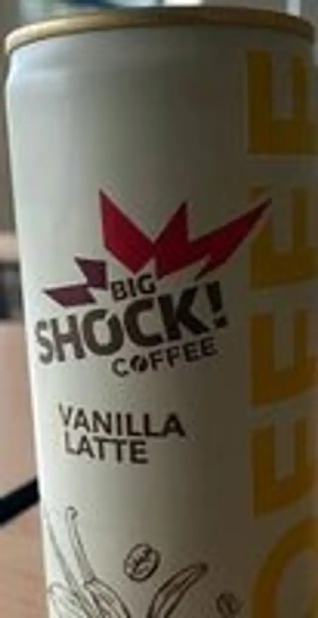 big shock Vanilla latte