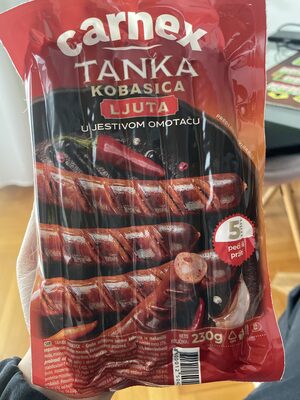 tanka kobasica ljuta