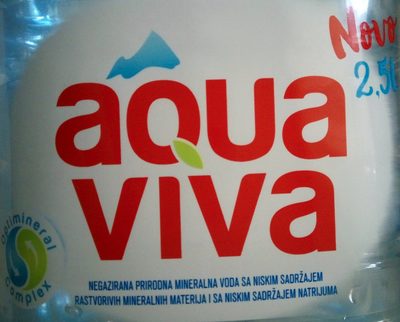 Aqua viva front packaging