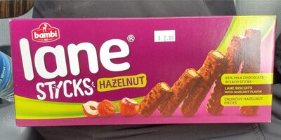 Lane Sticks Hazulnut