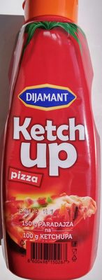 Ketchup pizza front packaging