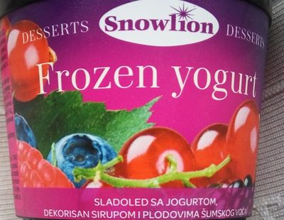Frozen yogurt
