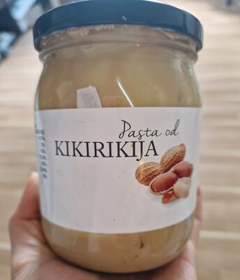 Pasta od kikirikija front packaging