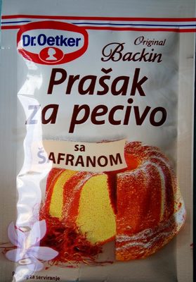 Prašak za pecivo sa šafranom