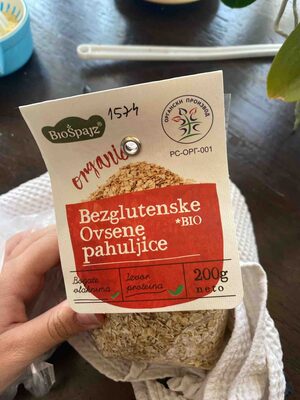 Bezglutenske Ovsene Pahuljice Bio