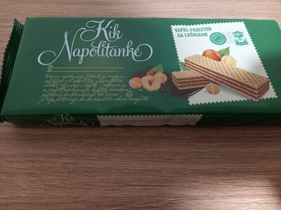 Kik napolitanke front packaging