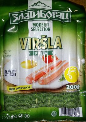 Pileća viršla front packaging