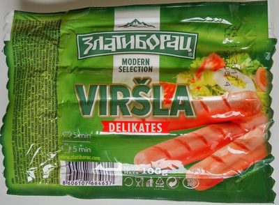 Viršla delikates front packaging