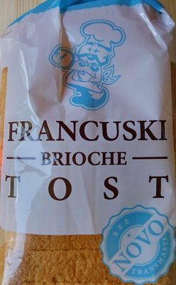 Francuski brioche tost front packaging