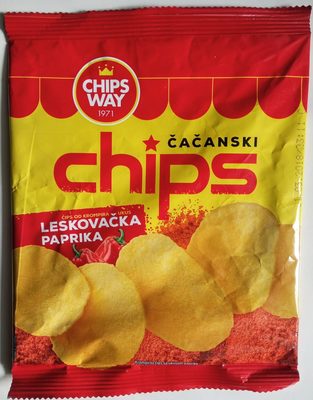 Čačanski čips leskovačka paprika