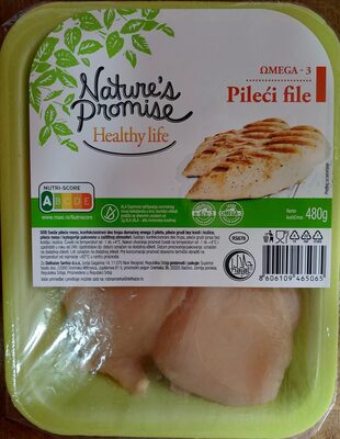 Pileći file front packaging