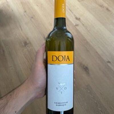Doja Srbija Barrique 2022 (Chardonnay) front packaging