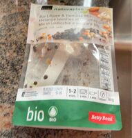 Melange lentille et legumes bio