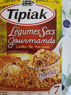 Légumes Secs gourmands front packaging