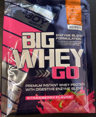 Big Whey Go front packaging