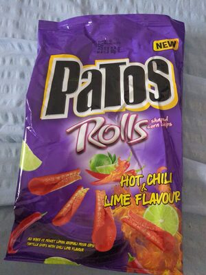 Patos Rolls Hot Chili & Lime Flavour