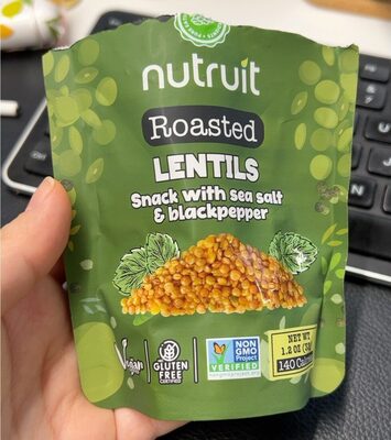 Roasted Lentils front packaging