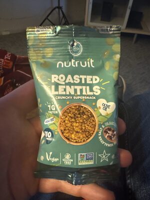 Roasted lentils
