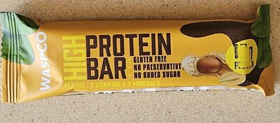 Peanut Protein Bar front packaging