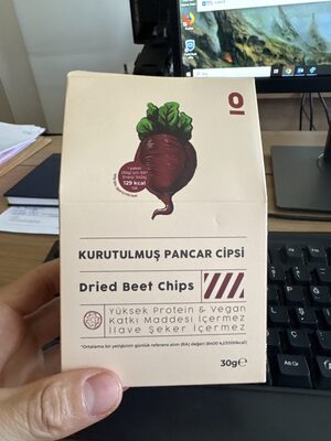 Kurutulmuş Pancar Cipsi