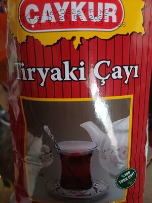 Tiryaki Çayı front packaging