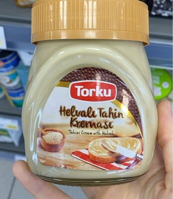 Tahini cream with halvah