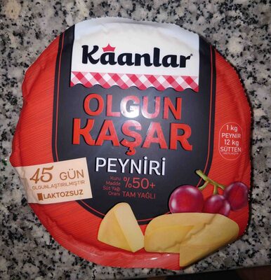 Olgun Kaşar Peyniri front packaging