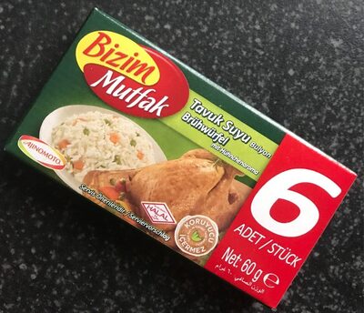 Bouillon de poulet front packaging
