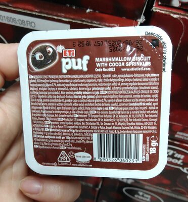 puf front packaging