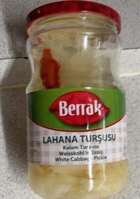 White cabbage pickle