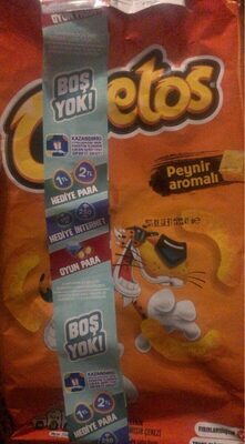 Cheetos Peynir front packaging