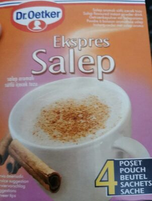 Dr Oetker Salep front packaging