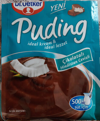 Çikolatalı Hindistan Cevizli Puding Toz Karışımı