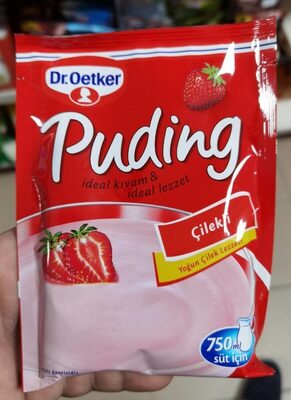 Puddingpulver Erdbeer
