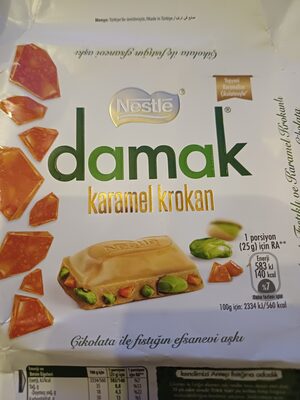 damak karamel krokan