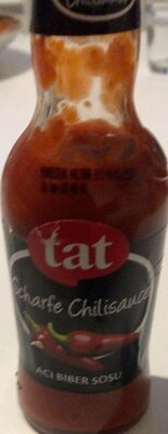 Scharfe chilisauce front packaging