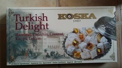 Koska Turkish Delight Lokum Mit Nüssen 500 g