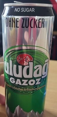 Uludag gazoz ohne Zucker front packaging