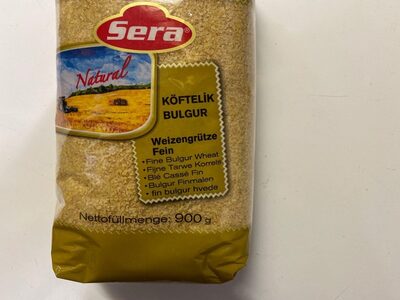 Weizengrütze fein Bulgur front packaging