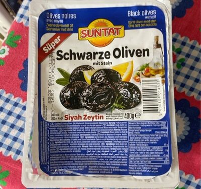 Schwarze Oliven