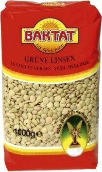 Grüne Linsen Dry