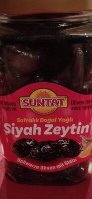 Olives noires avec noyau