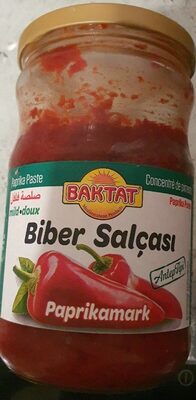Biber salçasi front packaging