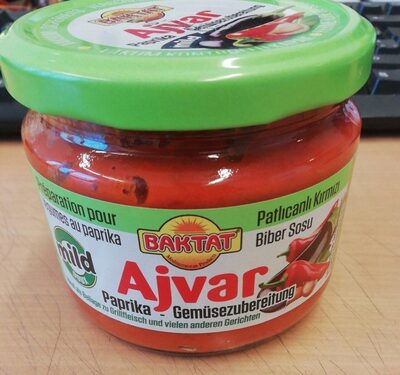 Baktat Ajvar Paprika gemüsezubereitung Mild